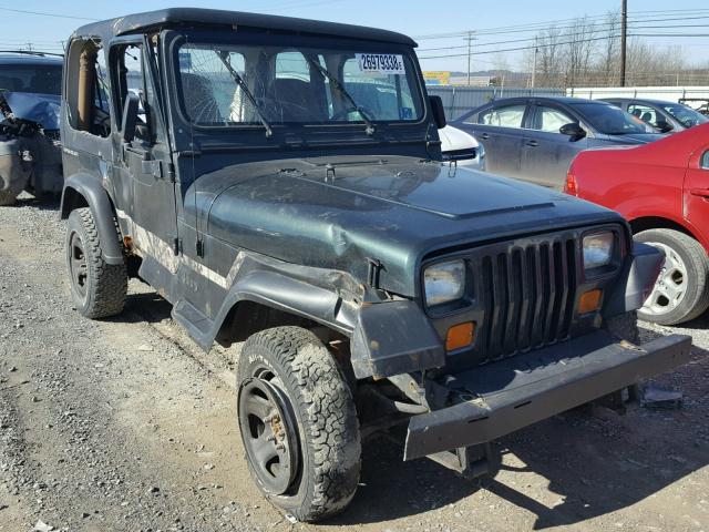 1J4FY29S1RP454789 - 1994 JEEP WRANGLER / GREEN photo 1