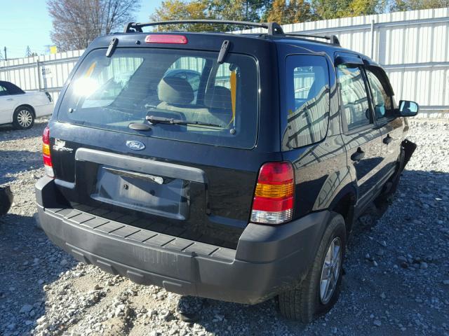 1FMYU92Z47KB96929 - 2007 FORD ESCAPE XLS BLACK photo 4