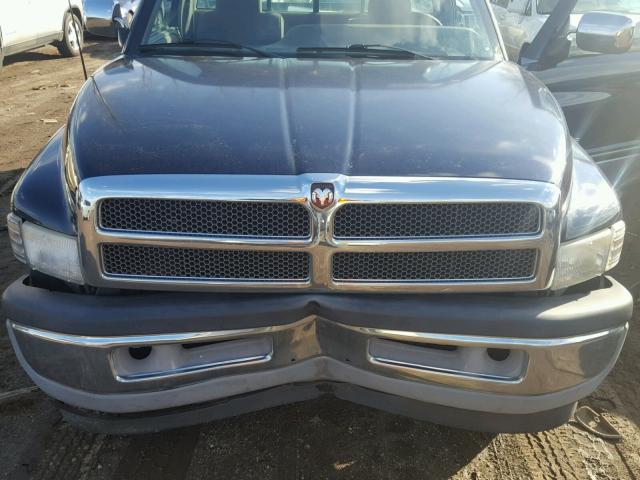 1B7HC16Y0SS247295 - 1995 DODGE RAM 1500 BLUE photo 7