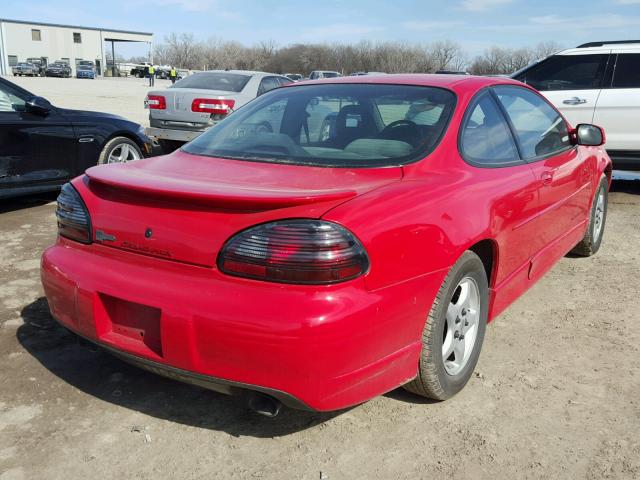 1G2WP12KXVF351484 - 1997 PONTIAC GRAND PRIX Qırmızı foto 4