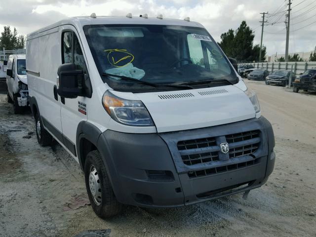 3C6TRVAG9GE114891 - 2016 RAM PROMASTER WHITE photo 1