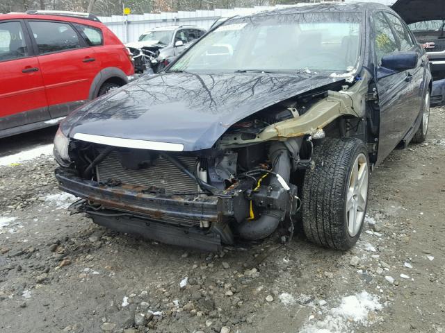 19UUA66245A013475 - 2005 ACURA TL BLUE photo 9