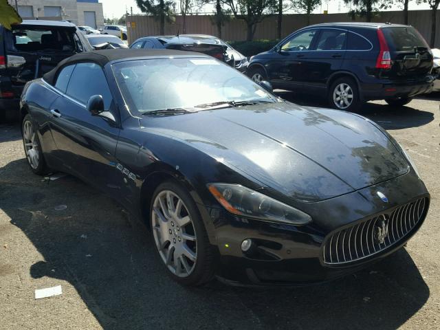 ZAM45KMA1C0062766 - 2012 MASERATI GRANTURISM BLACK photo 1