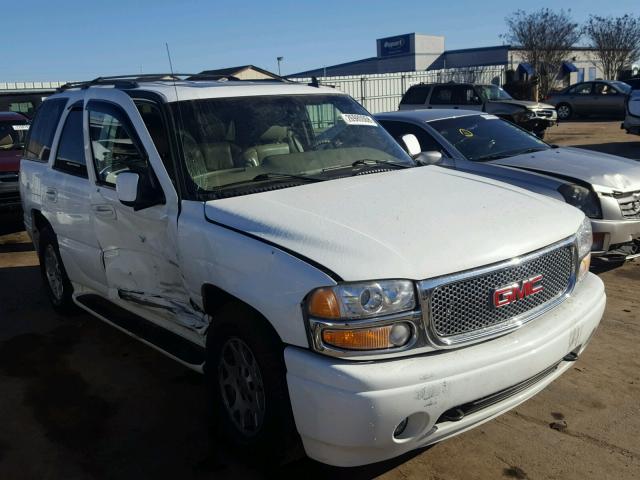 1GKEK63U26J153617 - 2006 GMC YUKON DENA WHITE photo 1