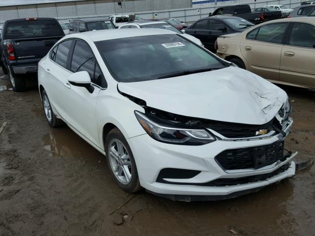 1G1BE5SM3G7251614 - 2016 CHEVROLET CRUZE LT WHITE photo 1