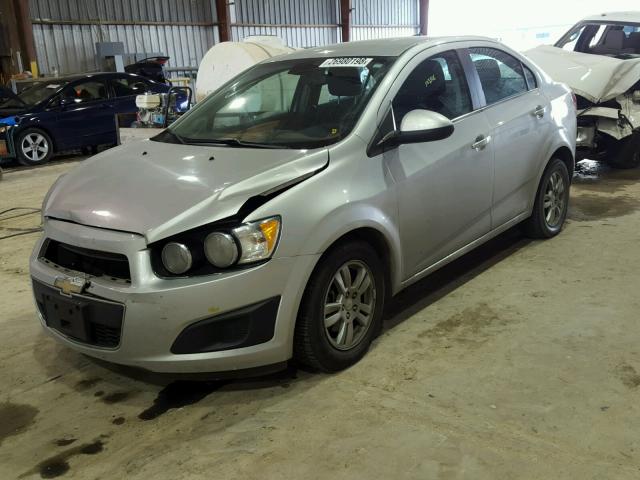 1G1JC5SH8C4218267 - 2012 CHEVROLET SONIC LT SILVER photo 2