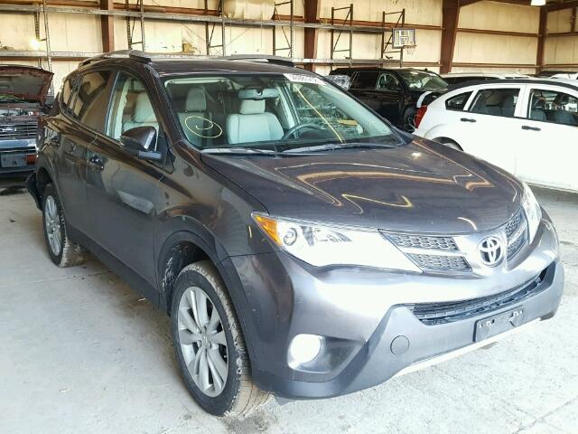 2T3DFREV9DW091053 - 2013 TOYOTA RAV4 LIMIT GRAY photo 1