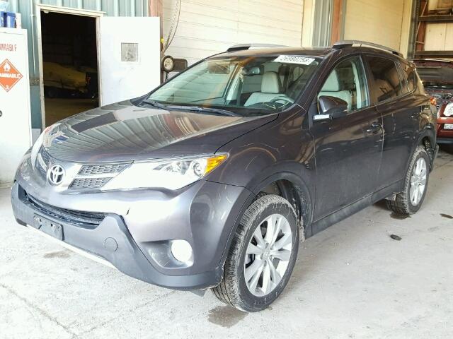 2T3DFREV9DW091053 - 2013 TOYOTA RAV4 LIMIT GRAY photo 2