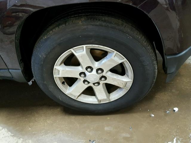 5GZEV23D09J208757 - 2009 SATURN OUTLOOK XR მუქწითელი ფოტო 10