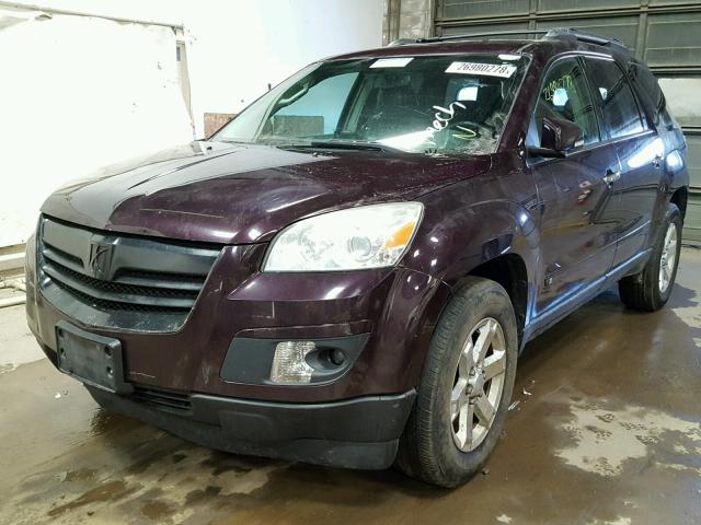 5GZEV23D09J208757 - 2009 SATURN OUTLOOK XR მუქწითელი ფოტო 2