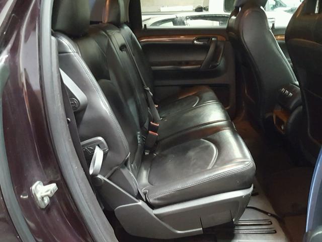 5GZEV23D09J208757 - 2009 SATURN OUTLOOK XR მუქწითელი ფოტო 6