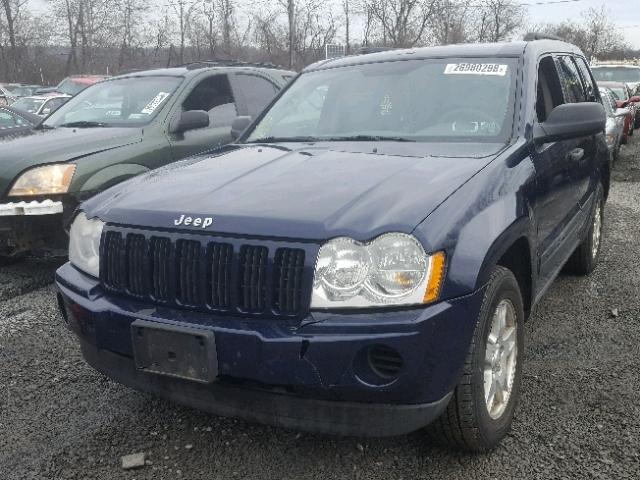 1J4GR48K76C201204 - 2006 JEEP GRAND CHER BLUE photo 2