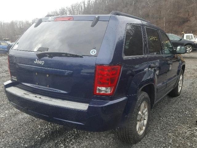 1J4GR48K76C201204 - 2006 JEEP GRAND CHER BLUE photo 4