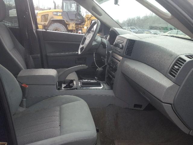 1J4GR48K76C201204 - 2006 JEEP GRAND CHER BLUE photo 5