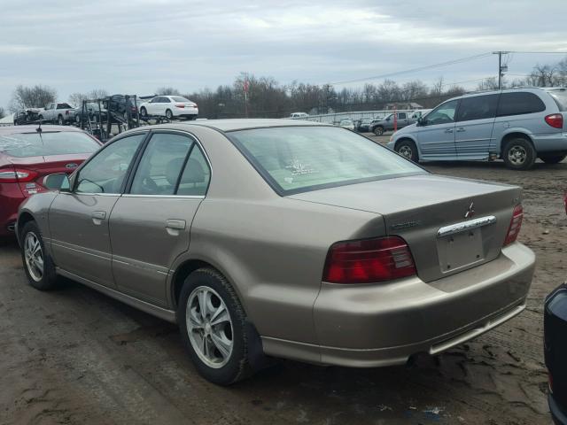 4A3AA56L6XE078745 - 1999 MITSUBISHI GALANT LS GOLD photo 3