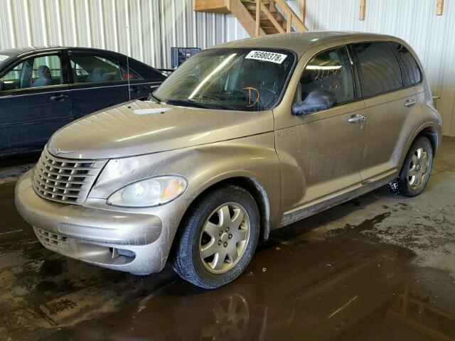 3C4FY48B74T322952 - 2004 CHRYSLER PT CRUISER GOLD photo 2