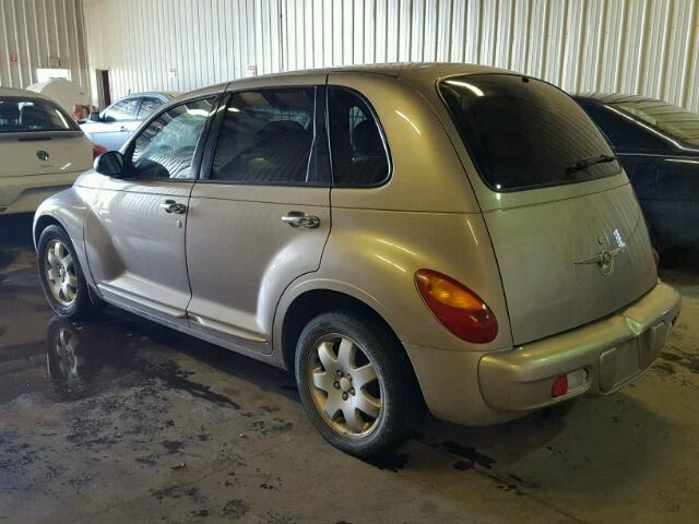 3C4FY48B74T322952 - 2004 CHRYSLER PT CRUISER GOLD photo 3