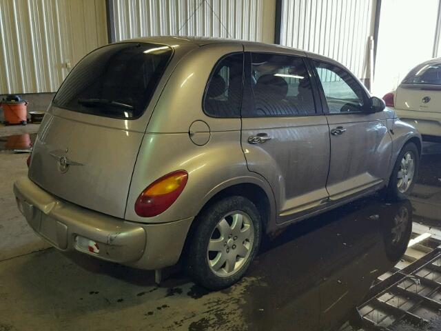 3C4FY48B74T322952 - 2004 CHRYSLER PT CRUISER GOLD photo 4