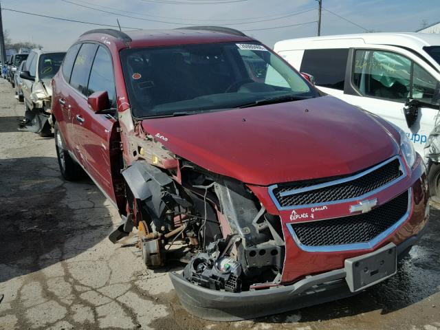 1GNKRGED7BJ293001 - 2011 CHEVROLET TRAVERSE L MAROON photo 1