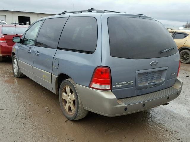 2FMZA58255BA58775 - 2005 FORD FREESTAR L BLUE photo 3