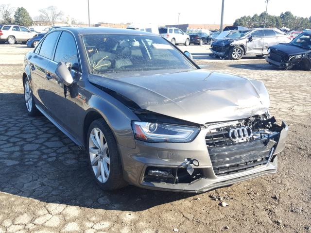 WAUAFAFL3EN041885 - 2014 AUDI A4 PREMIUM GRAY photo 1