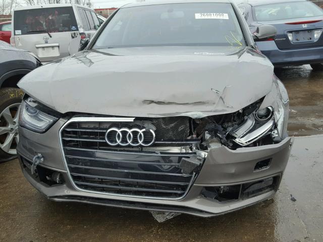 WAUAFAFL3EN041885 - 2014 AUDI A4 PREMIUM GRAY photo 9