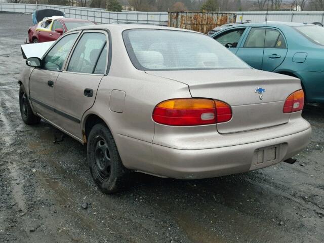 1Y1SK52801Z446063 - 2001 CHEVROLET GEO PRIZM 灰色 照片 3