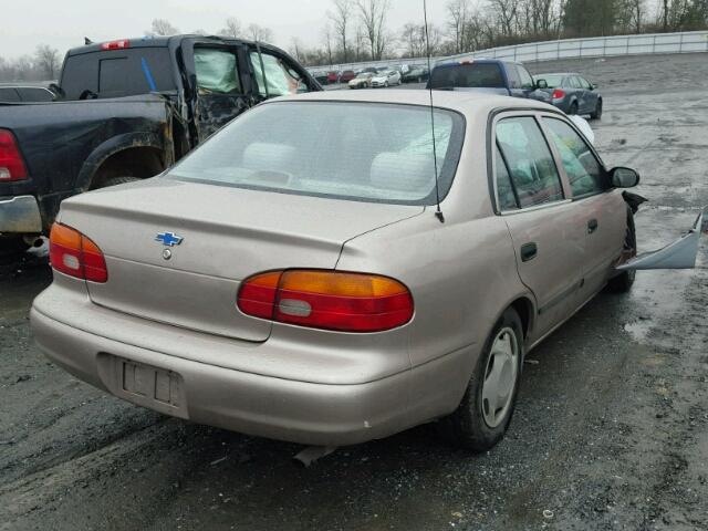 1Y1SK52801Z446063 - 2001 CHEVROLET GEO PRIZM 灰色 照片 4