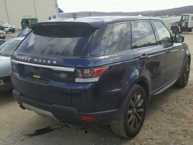 SALWR2VF7GA552617 - 2016 LAND ROVER RANGE ROVE BLUE photo 4