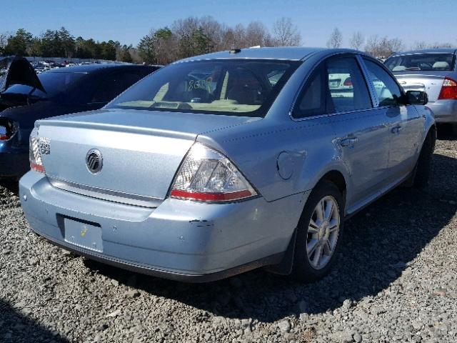 1MEHM42W28G627087 - 2008 MERCURY SABLE PREM BLUE photo 4