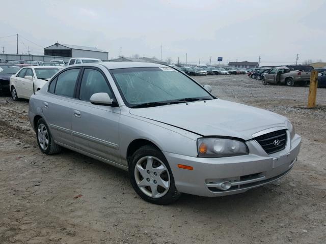 KMHDN46D86U367634 - 2006 HYUNDAI ELANTRA GL SILVER photo 1