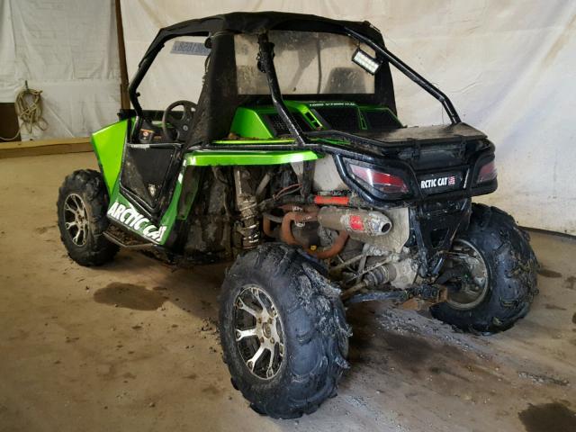 4UF12MPV1CT309382 - 2012 ARCTIC CAT WILDCAT GREEN photo 3