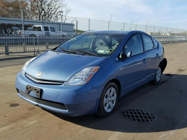 JTDKB20U487773090 - 2008 TOYOTA PRIUS BLUE photo 2