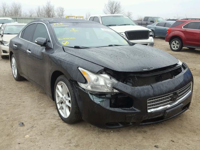 1N4AA51E09C834926 - 2009 NISSAN MAXIMA S BLACK photo 1