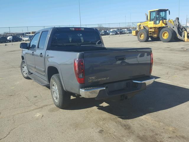 1GCCS339488222671 - 2008 CHEVROLET COLORADO L GRAY photo 3