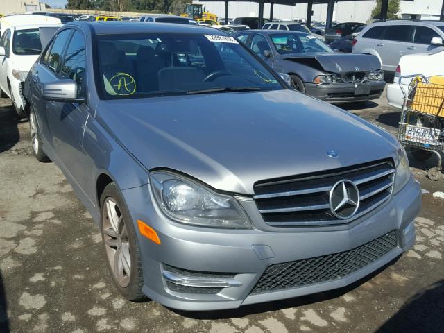 WDDGF4HB9EA964761 - 2014 MERCEDES-BENZ C 250 GRAY photo 1