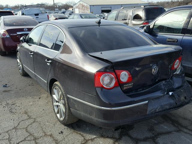 WVWCU73C18E037959 - 2008 VOLKSWAGEN PASSAT VR6 CHARCOAL photo 3