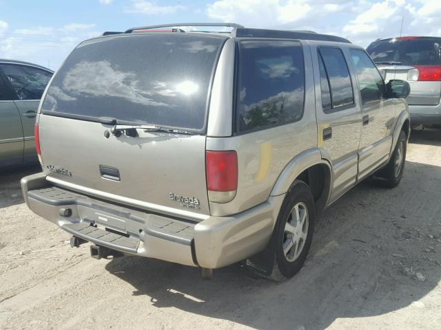 1GHDT13W5Y2397729 - 2000 OLDSMOBILE BRAVADA GRAY photo 4