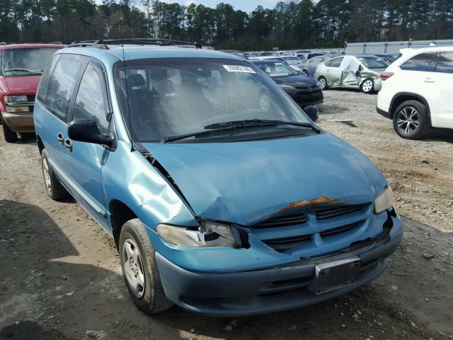 2B4FP2533XR343242 - 1999 DODGE CARAVAN BLUE photo 1