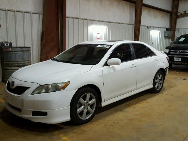 4T1BK46KX7U558410 - 2007 TOYOTA CAMRY NEW WHITE photo 2