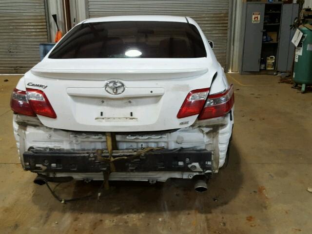 4T1BK46KX7U558410 - 2007 TOYOTA CAMRY NEW WHITE photo 9