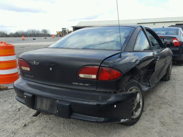 1G1JC1247T7265990 - 1996 CHEVROLET CAVALIER BLACK photo 4