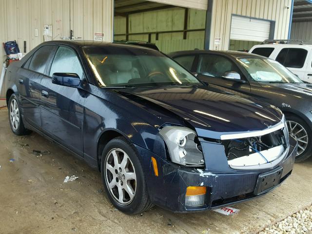 1G6DM57N630156152 - 2003 CADILLAC CTS BLUE photo 1