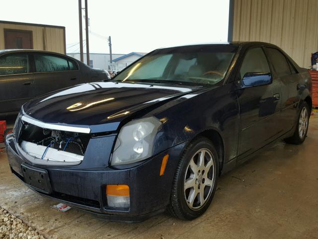 1G6DM57N630156152 - 2003 CADILLAC CTS BLUE photo 2