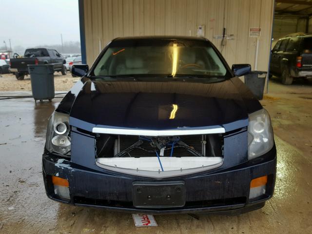 1G6DM57N630156152 - 2003 CADILLAC CTS BLUE photo 9