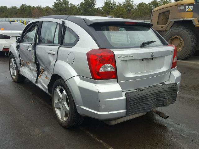 1B3HB78K18D625900 - 2008 DODGE CALIBER R/ SILVER photo 3