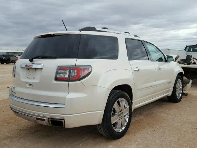 1GKKRTKD5DJ209447 - 2013 GMC ACADIA DEN WHITE photo 4