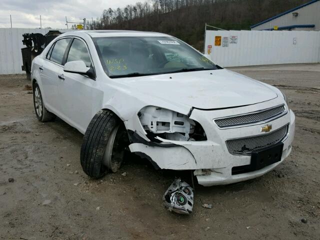 1G1ZE5E79AF227190 - 2010 CHEVROLET MALIBU LTZ WHITE photo 1