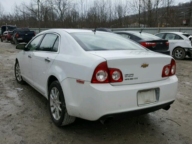 1G1ZE5E79AF227190 - 2010 CHEVROLET MALIBU LTZ Ақ фото 3