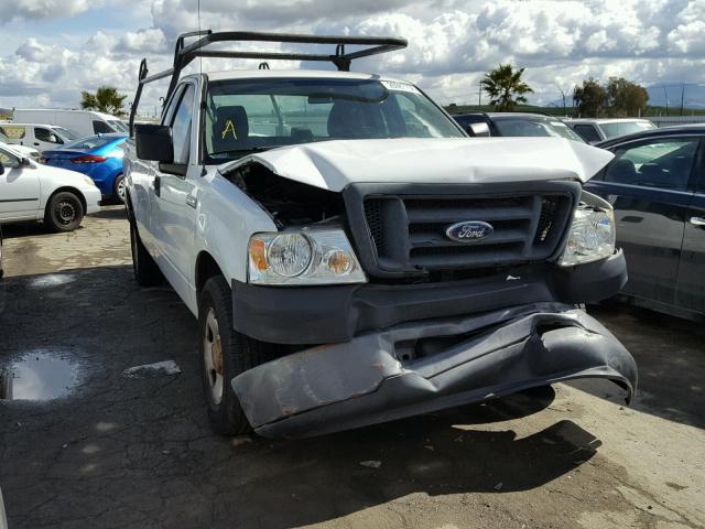 1FTRF12218KF06558 - 2008 FORD F150 WHITE photo 1